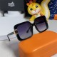 Hermes Sunglasses for Men and Women Square Large Frame Sunshade and UV Protection Hermes Sunglasses for Men and Women Square Large Frame Sunshade and UV Protection