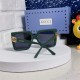 Gucci Sunglasses for women new large glasses 2025 fashion slim frame trendy face UV resistant