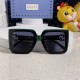 Gucci Sunglasses for women new large glasses 2025 fashion slim frame trendy face UV resistant