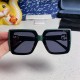 Gucci Sunglasses for women new large glasses 2025 fashion slim frame trendy face UV resistant
