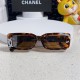 Chanel sunglasses for women rectangular small box small fragrant Chanel sunglasses for women rectangular small box small fragrant