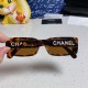 Chanel sunglasses for women rectangular small box small fragrant Chanel sunglasses for women rectangular small box small fragrant