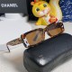Chanel sunglasses for women rectangular small box small fragrant Chanel sunglasses for women rectangular small box small fragrant